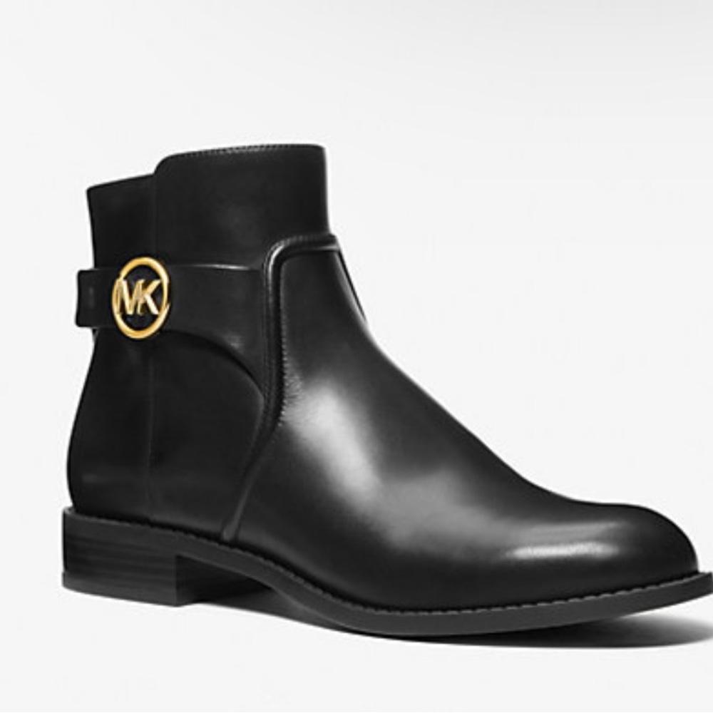 Michael Kors Carmen Leather Ankle Boot